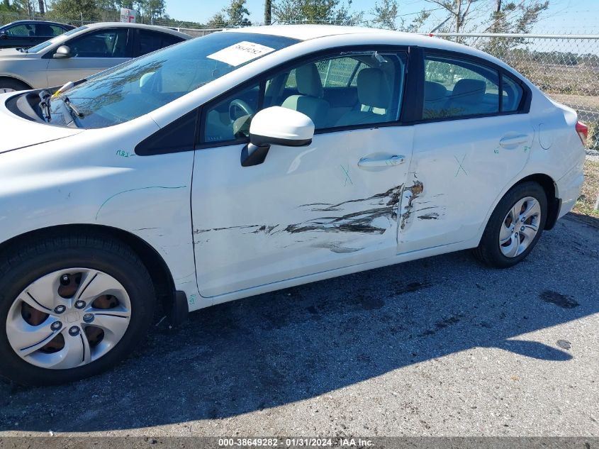 2014 HONDA CIVIC LX - 2HGFB2F58EH514542