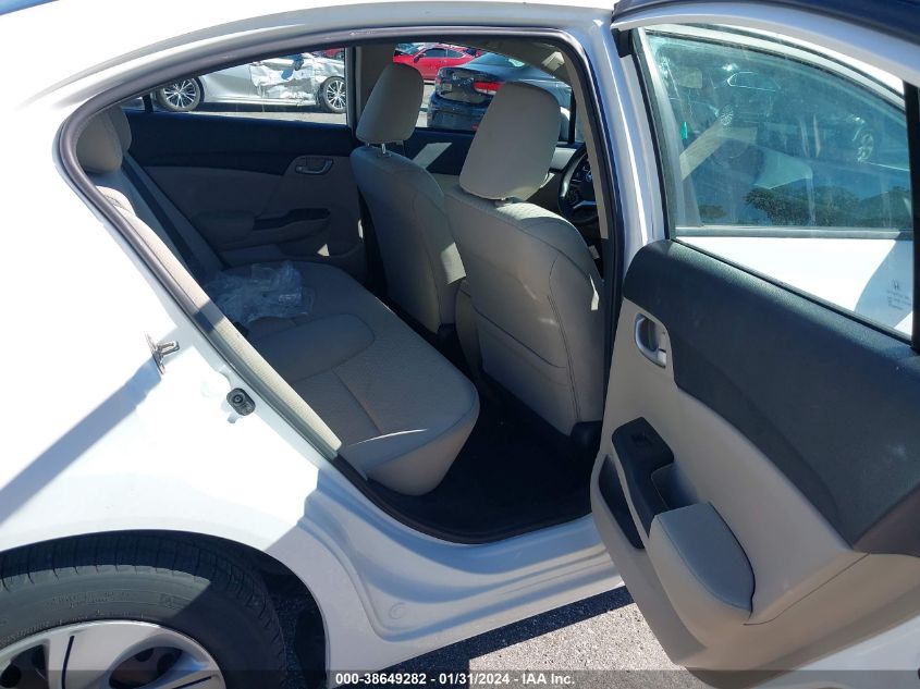 2014 HONDA CIVIC LX - 2HGFB2F58EH514542