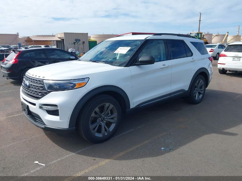 2021 FORD EXPLORER XLT - 1FMSK7DH4MGA41459