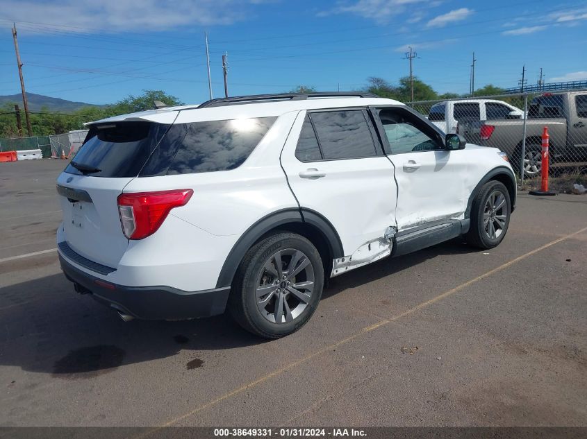 2021 FORD EXPLORER XLT - 1FMSK7DH4MGA41459
