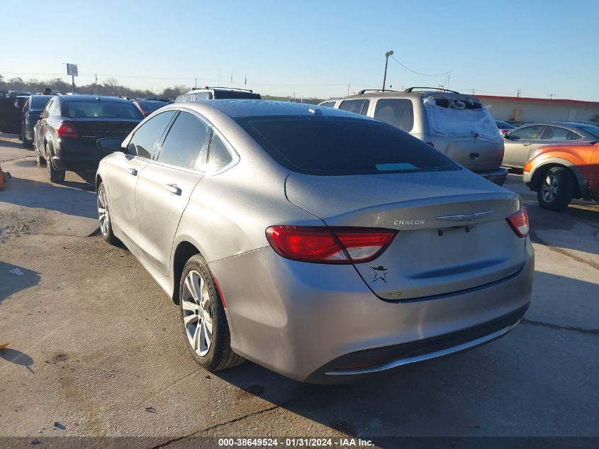 2015 CHRYSLER 200 LIMITED - 1C3CCCAB3FN607533