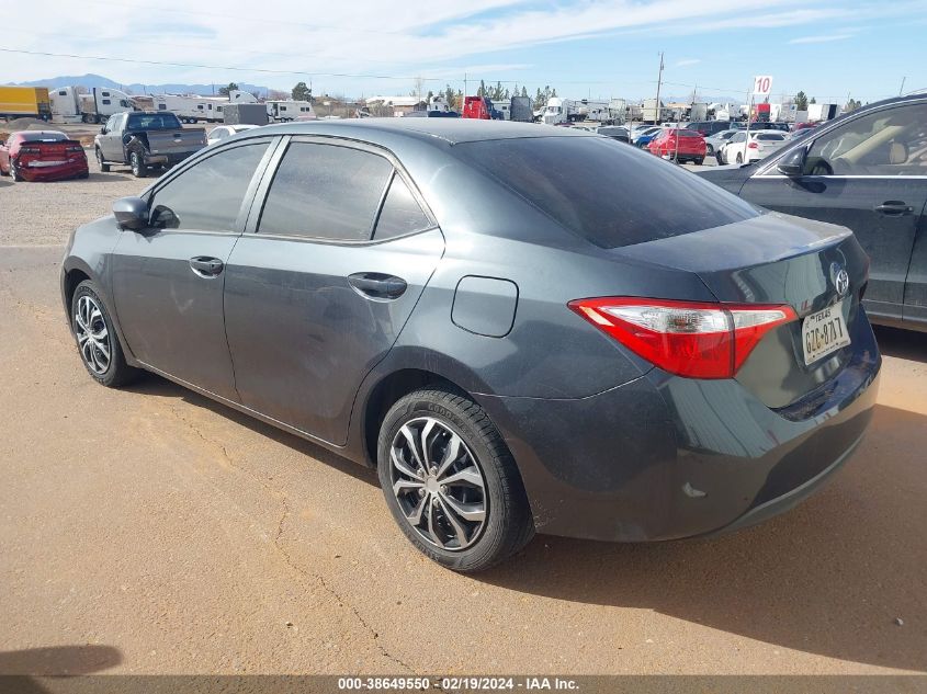 2014 TOYOTA COROLLA LE - 5YFBURHE8EP132664