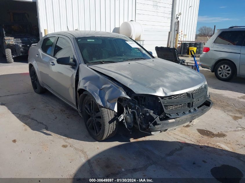 2013 DODGE AVENGER SE - 1C3CDZAG0DN676110