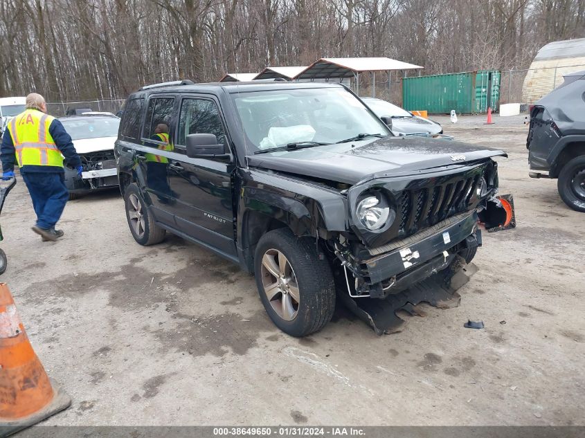 2016 JEEP PATRIOT HIGH ALTITUDE EDITION - 1C4NJRFB6GD786373