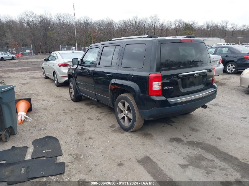 2016 JEEP PATRIOT HIGH ALTITUDE EDITION - 1C4NJRFB6GD786373