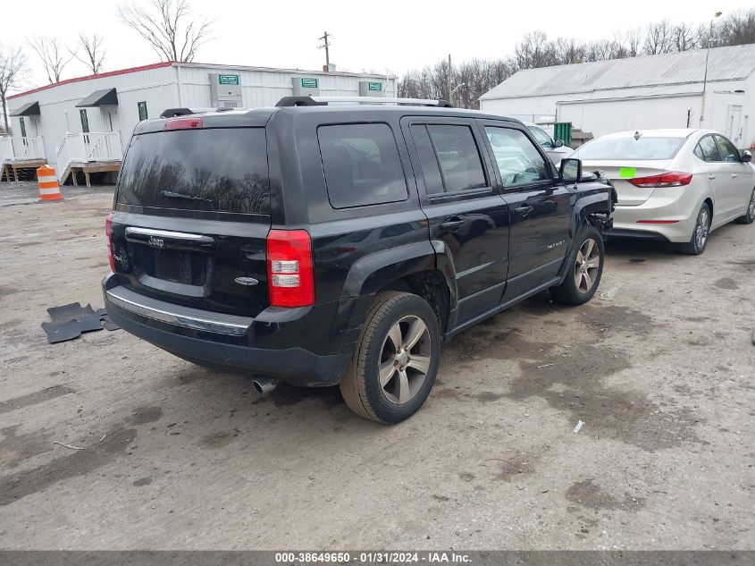 2016 JEEP PATRIOT HIGH ALTITUDE EDITION - 1C4NJRFB6GD786373