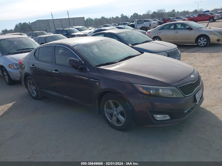 2014 KIA OPTIMA LX - 5XXGM4A78EG295277