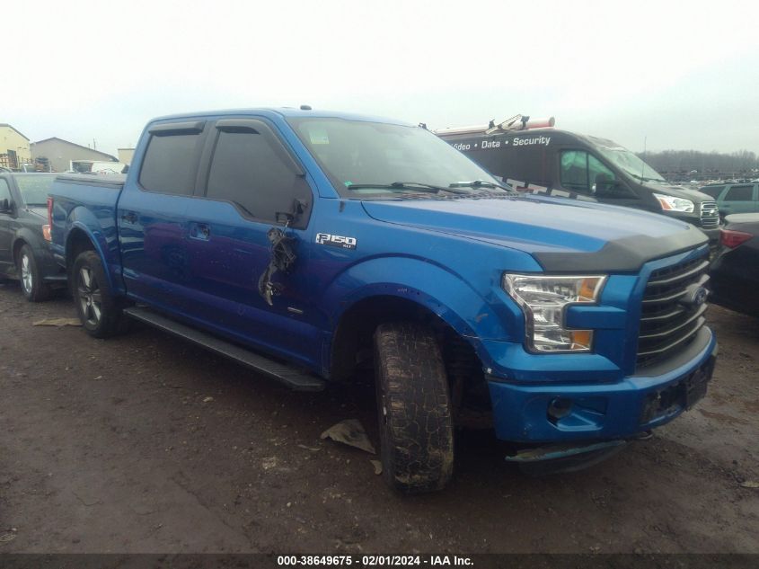 2016 FORD F-150 SUPERCREW - 1FTEW1EP8GFC09395