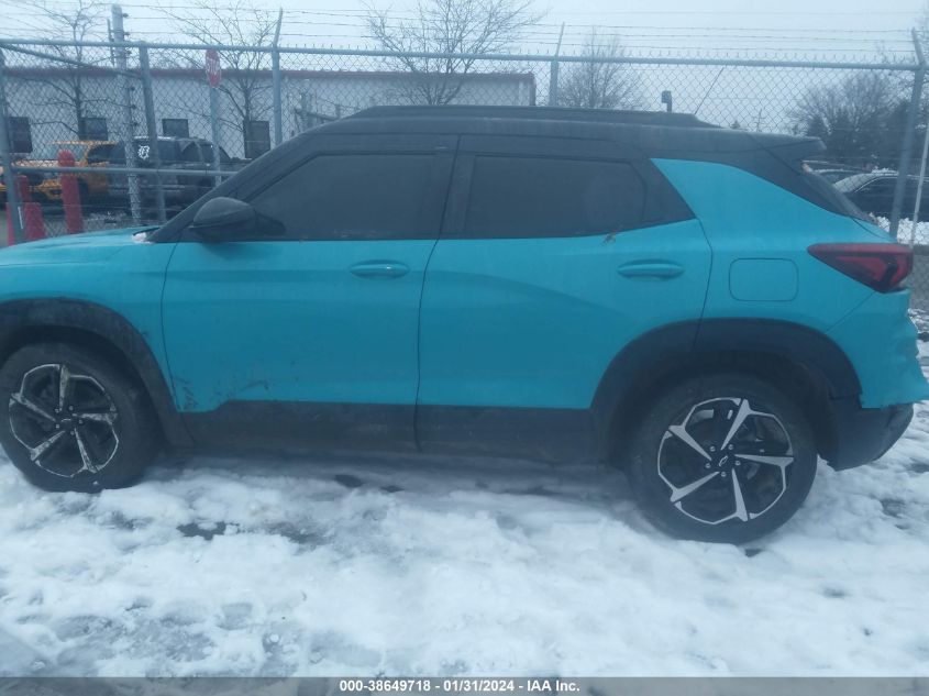 2022 CHEVROLET TRAILBLAZER RS - KL79MTSL3NB015430