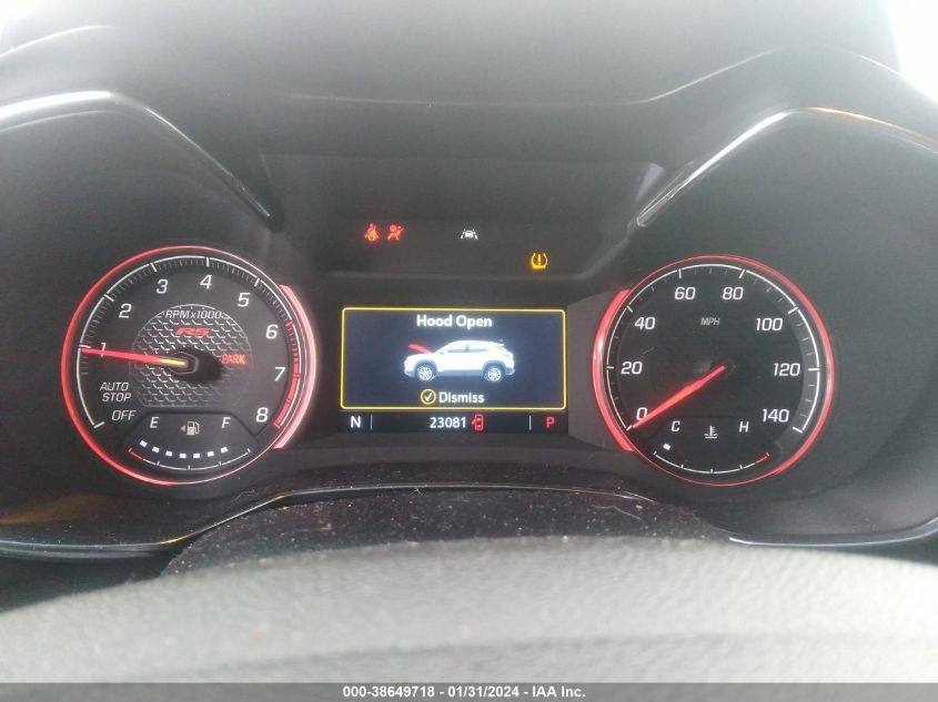 2022 CHEVROLET TRAILBLAZER RS - KL79MTSL3NB015430