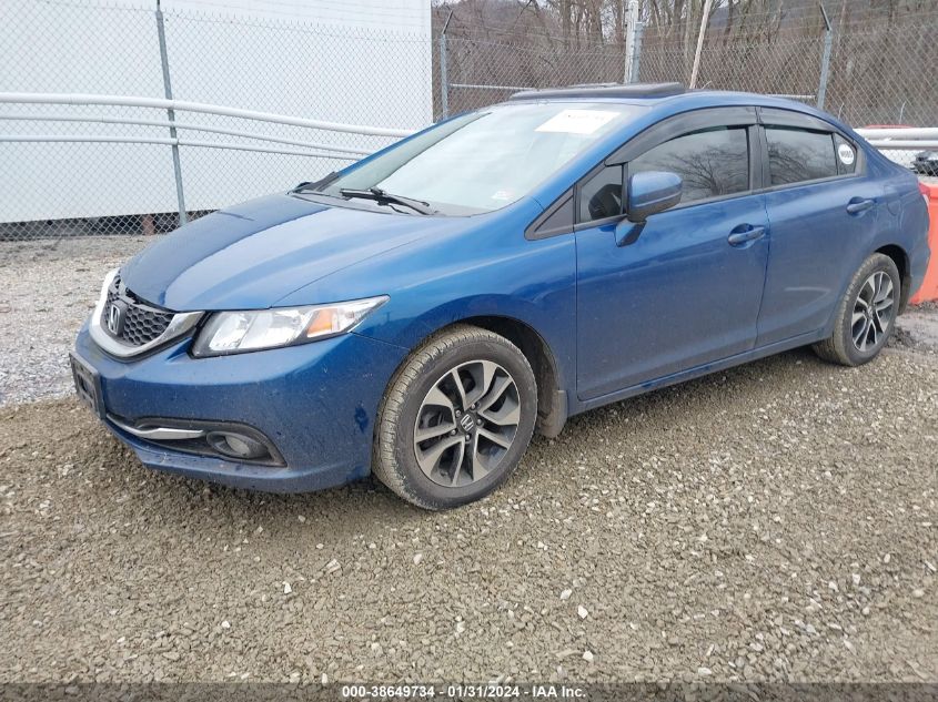 2014 HONDA CIVIC EX - 2HGFB2F8XEH539176