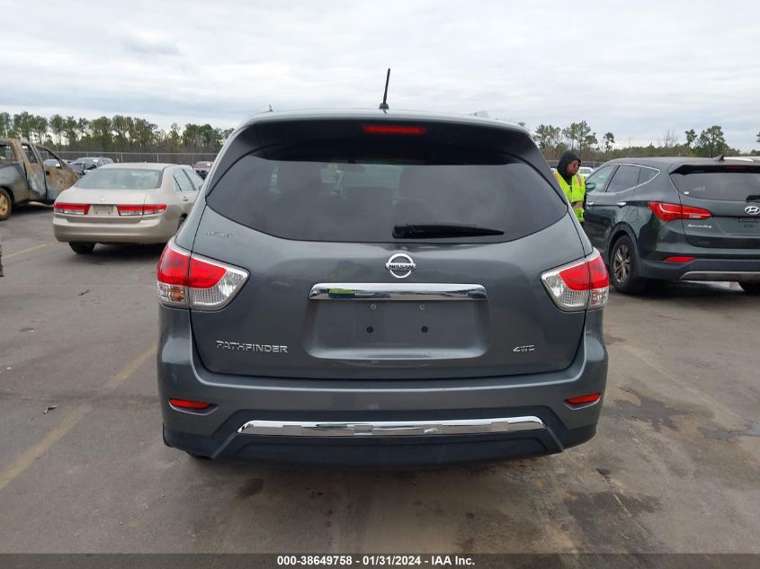 2015 NISSAN PATHFINDER S - 5N1AR2MM9FC714439