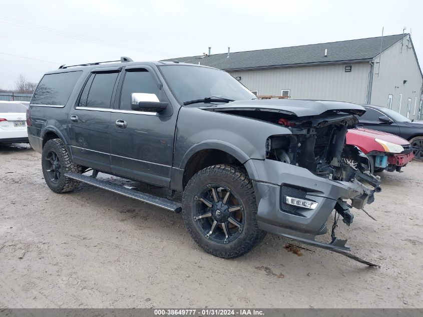 2016 FORD EXPEDITION EL PLATINUM - 1FMJK1MT5GEF54376