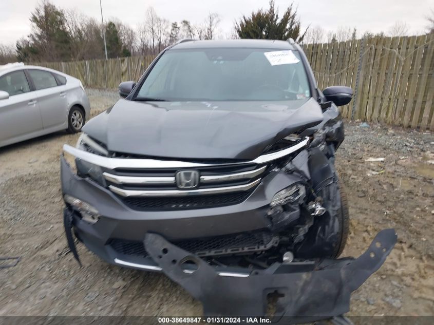 2016 HONDA PILOT ELITE - 5FNYF6H00GB117503