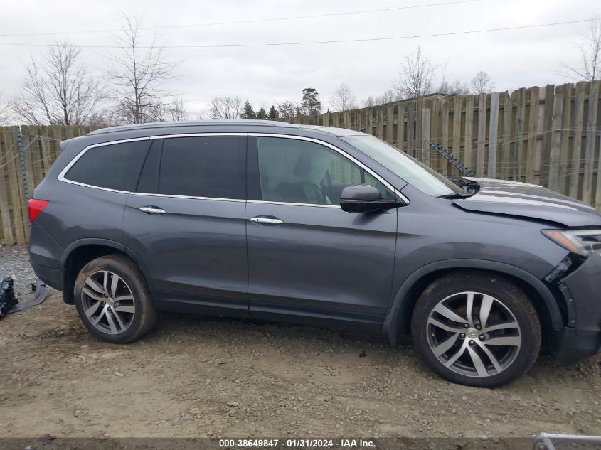 2016 HONDA PILOT ELITE - 5FNYF6H00GB117503