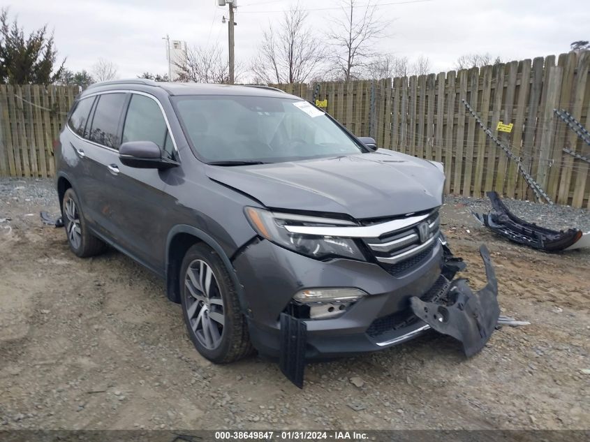 2016 HONDA PILOT ELITE - 5FNYF6H00GB117503