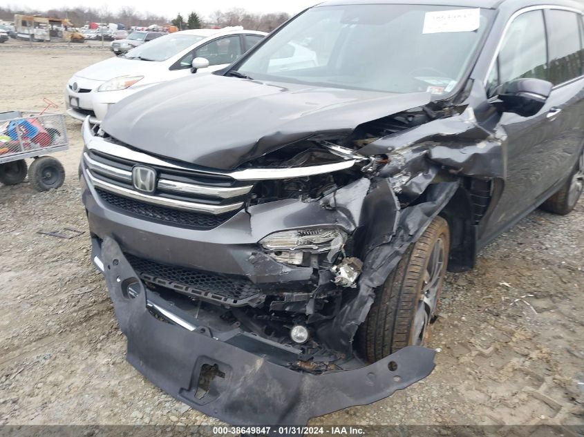 2016 HONDA PILOT ELITE - 5FNYF6H00GB117503