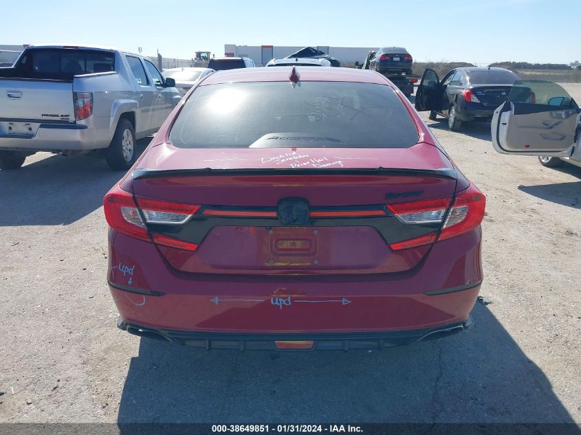 2019 HONDA ACCORD SPORT - 1HGCV1F32KA084889