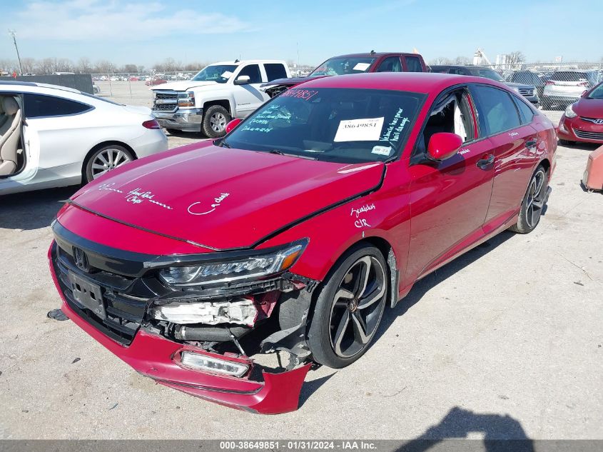 2019 HONDA ACCORD SPORT - 1HGCV1F32KA084889