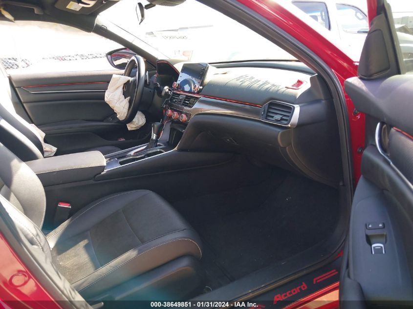2019 HONDA ACCORD SPORT - 1HGCV1F32KA084889