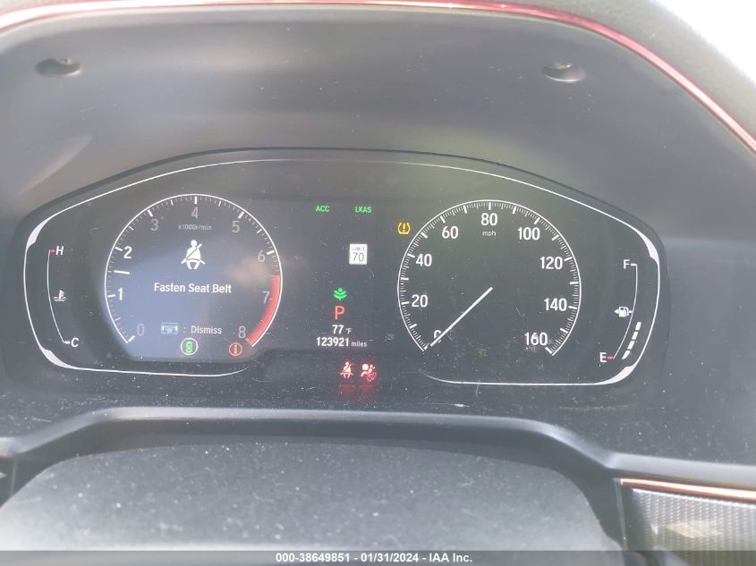 2019 HONDA ACCORD SPORT - 1HGCV1F32KA084889