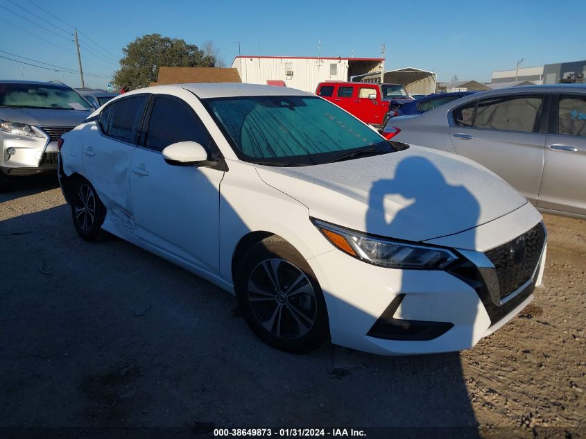 2022 NISSAN SENTRA SV - 3N1AB8CV2NY246990