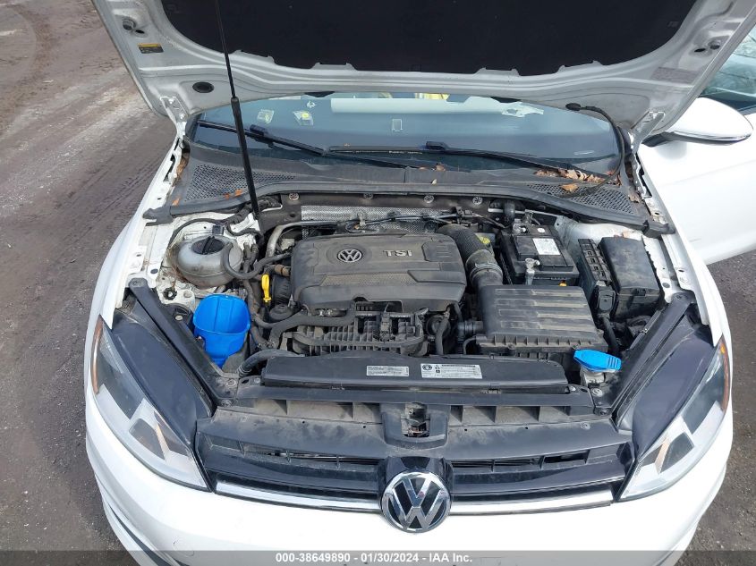 2016 VOLKSWAGEN GOLF SPORTWAGEN TSI S 4-DOOR 3VWC17AU2GM507023