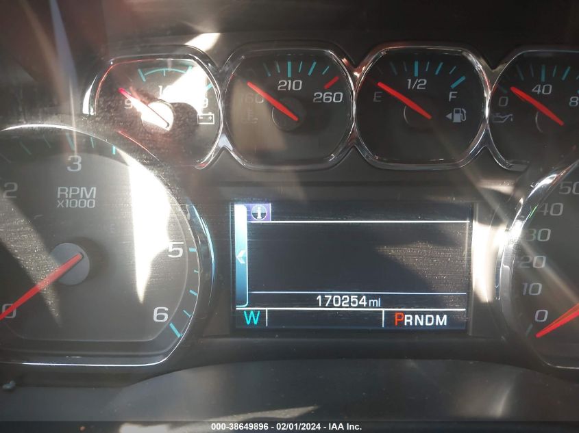 2016 CHEVROLET SILVERADO 1500 1LZ - 3GCUKSEC3GG273921