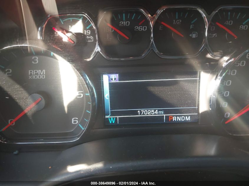 2016 CHEVROLET SILVERADO 1500 1LZ - 3GCUKSEC3GG273921