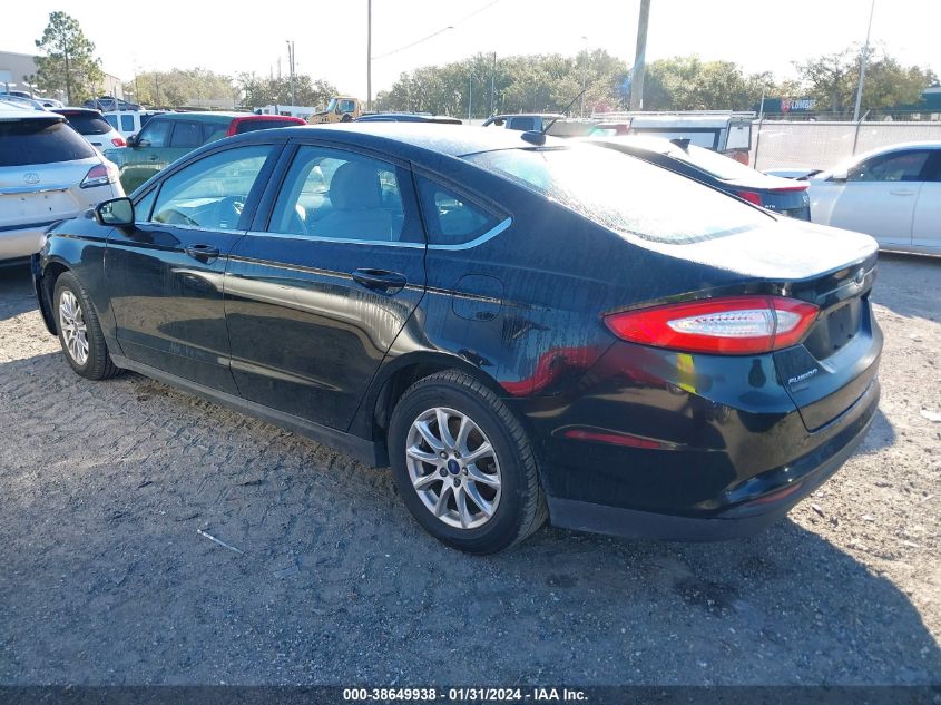 2016 FORD FUSION S - 3FA6P0G76GR324157