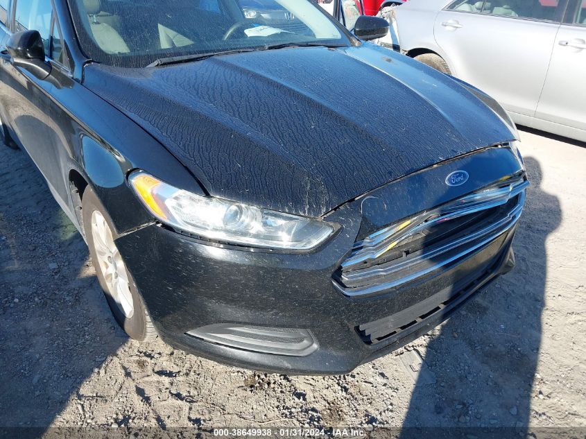 2016 FORD FUSION S - 3FA6P0G76GR324157