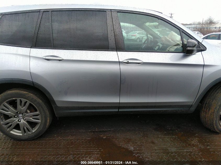2020 HONDA PASSPORT EXL - 5FNYF8H50LB000537