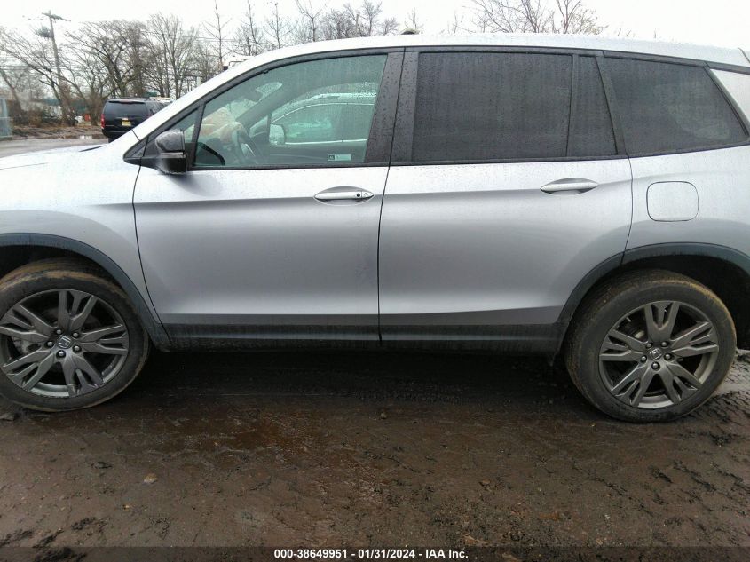 2020 HONDA PASSPORT EXL - 5FNYF8H50LB000537