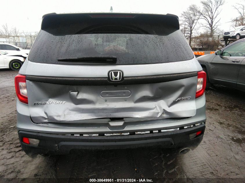 2020 HONDA PASSPORT EXL - 5FNYF8H50LB000537