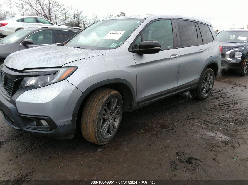 2020 HONDA PASSPORT EXL - 5FNYF8H50LB000537