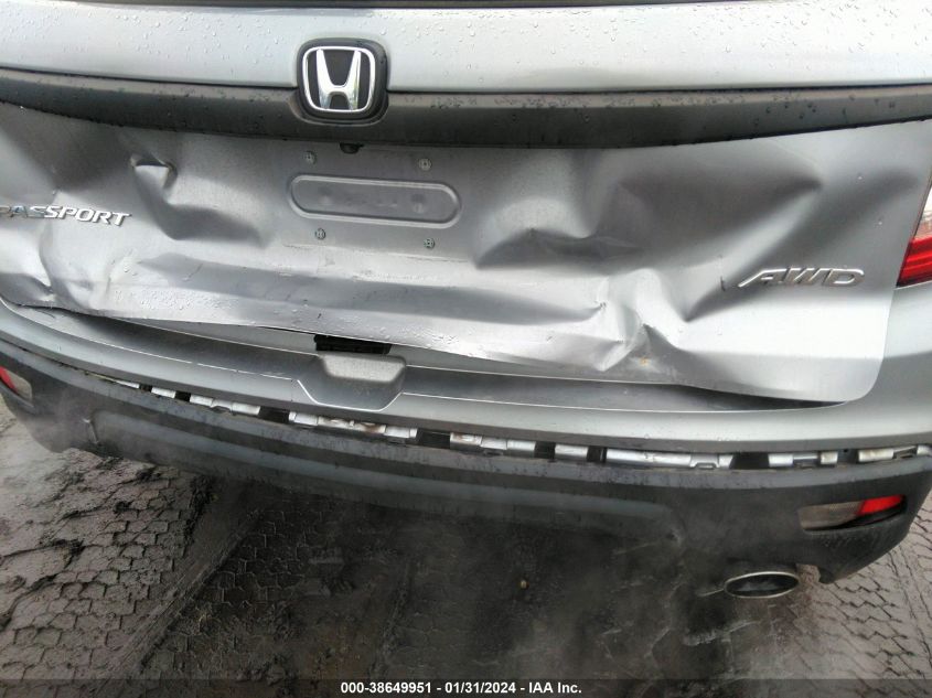 2020 HONDA PASSPORT EXL - 5FNYF8H50LB000537