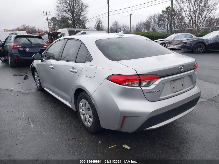 2020 TOYOTA COROLLA L - JTDDPRAE1LJ061609