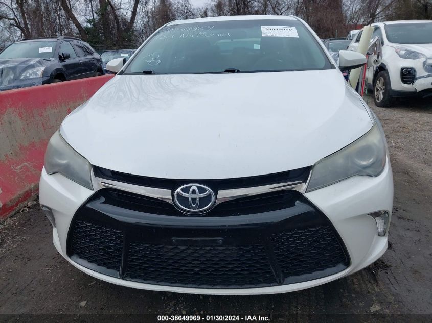 2016 TOYOTA CAMRY SE - 4T1BF1FKXGU167535