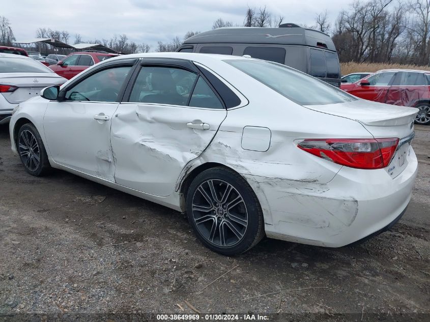 2016 TOYOTA CAMRY SE - 4T1BF1FKXGU167535