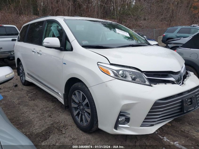 2020 TOYOTA SIENNA XLE/XLE PREMIUM/LIMITED/L - 5TDDZ3DC4LS242028