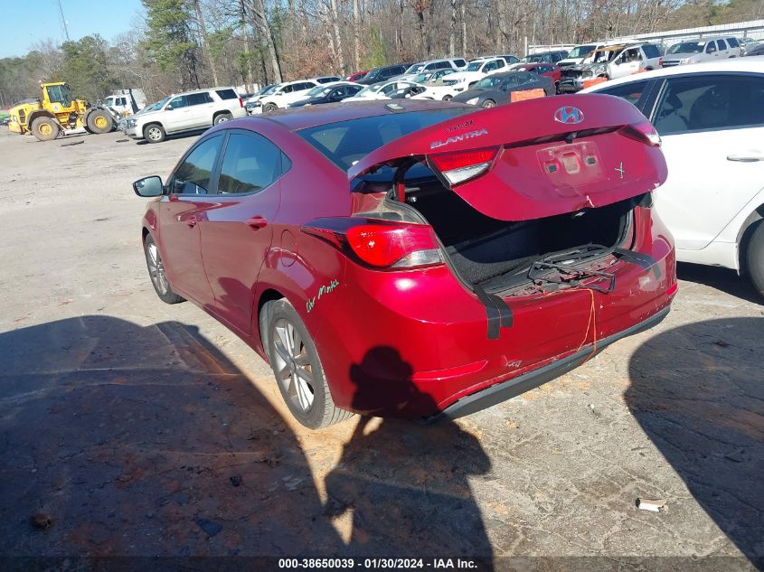 2016 HYUNDAI ELANTRA SE - 5NPDH4AE1GH774749