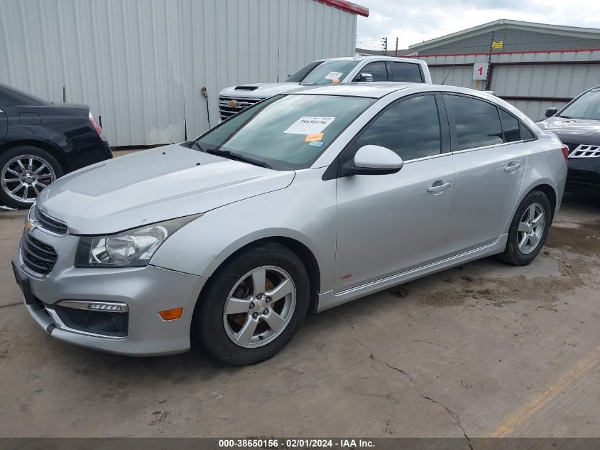 2015 CHEVROLET CRUZE LT - 1G1PC5SB4F7199466