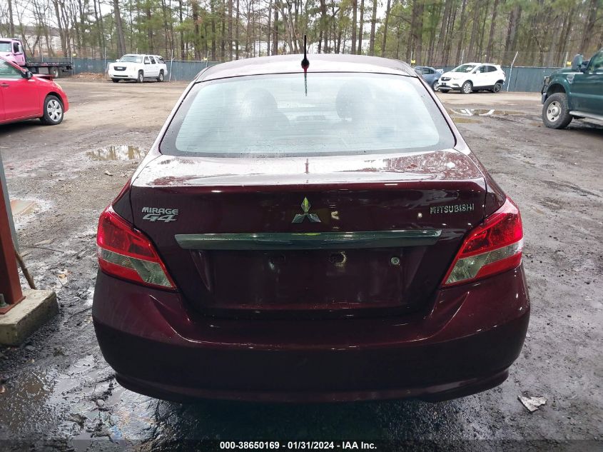 2020 MITSUBISHI MIRAGE G4 ES - ML32F3FJ7LHF07711