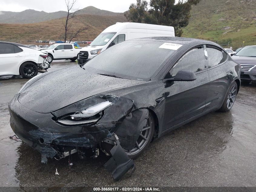 2023 TESLA MODEL 3 - 5YJ3E1EA9PF650950