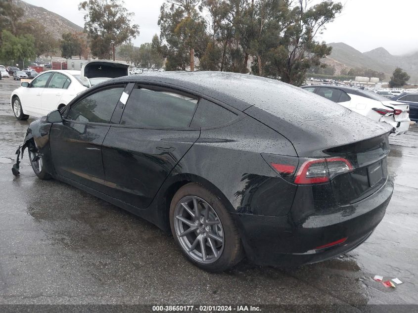 2023 TESLA MODEL 3 - 5YJ3E1EA9PF650950