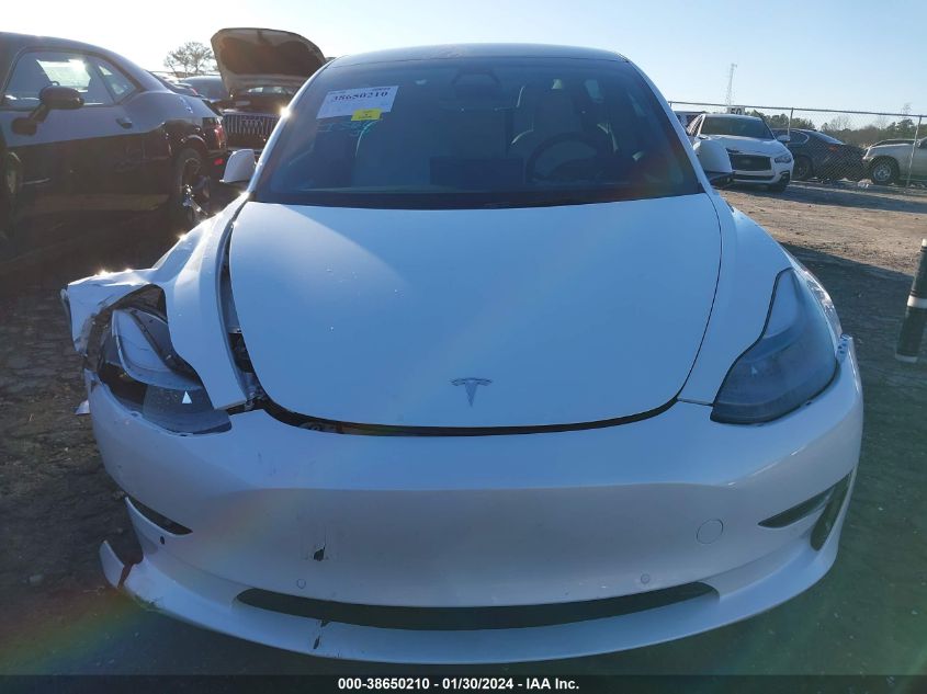2022 TESLA MODEL 3 LONG RANGE DUAL MOTOR ALL-WHEEL DRIVE - 5YJ3E1EB9NF153368
