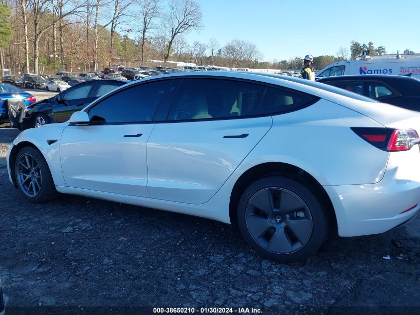 2022 TESLA MODEL 3 LONG RANGE DUAL MOTOR ALL-WHEEL DRIVE - 5YJ3E1EB9NF153368