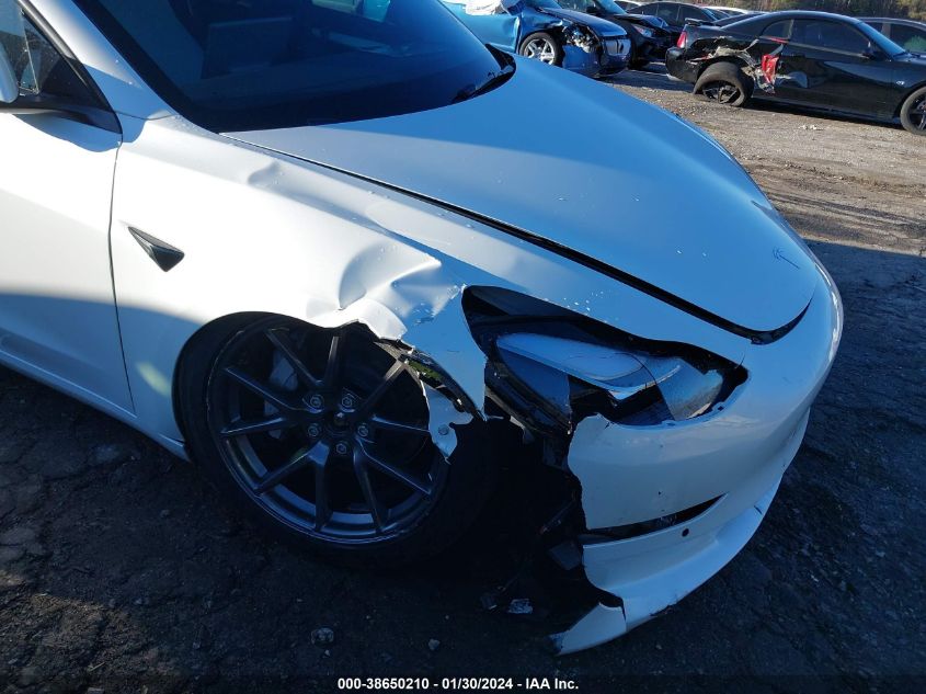 2022 TESLA MODEL 3 LONG RANGE DUAL MOTOR ALL-WHEEL DRIVE - 5YJ3E1EB9NF153368