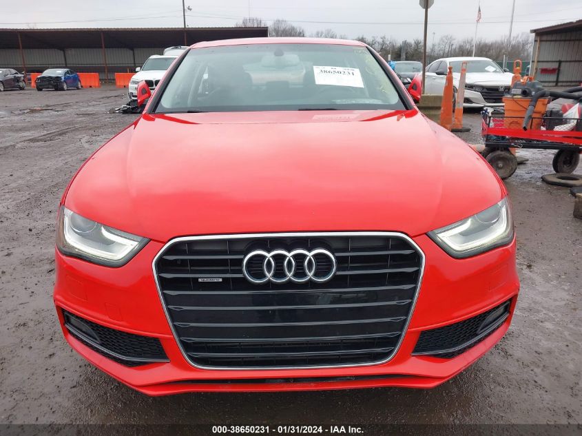 2016 AUDI A4 PREMIUM PLUS S-LINE - WAUFFAFL5GN001767