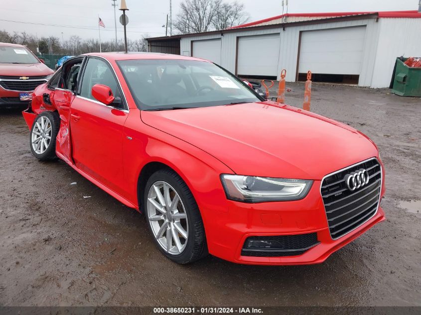 2016 AUDI A4 PREMIUM PLUS S-LINE - WAUFFAFL5GN001767